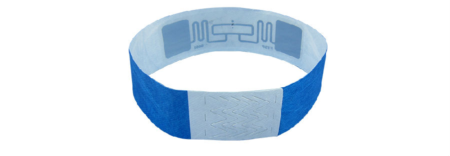 RFID Paper Disposable Wristband HC-ZZ006 medidas